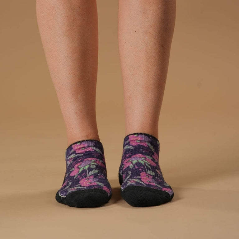 Dark Lavender Ankle Compression Socks