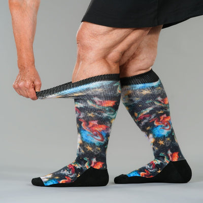 Dragon Galaxy EasyStretch™ Socks