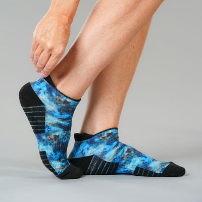 Galaxy Dust Ankle Compression Socks