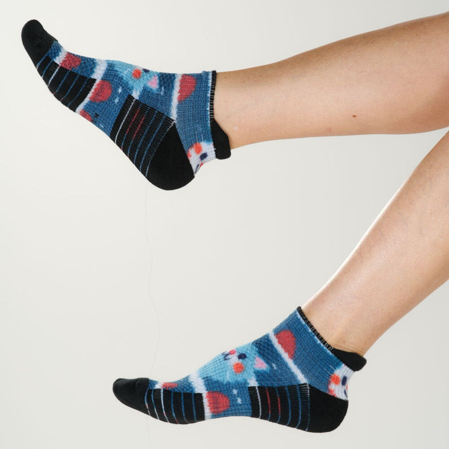Knitty Kitty Ankle Compression socks