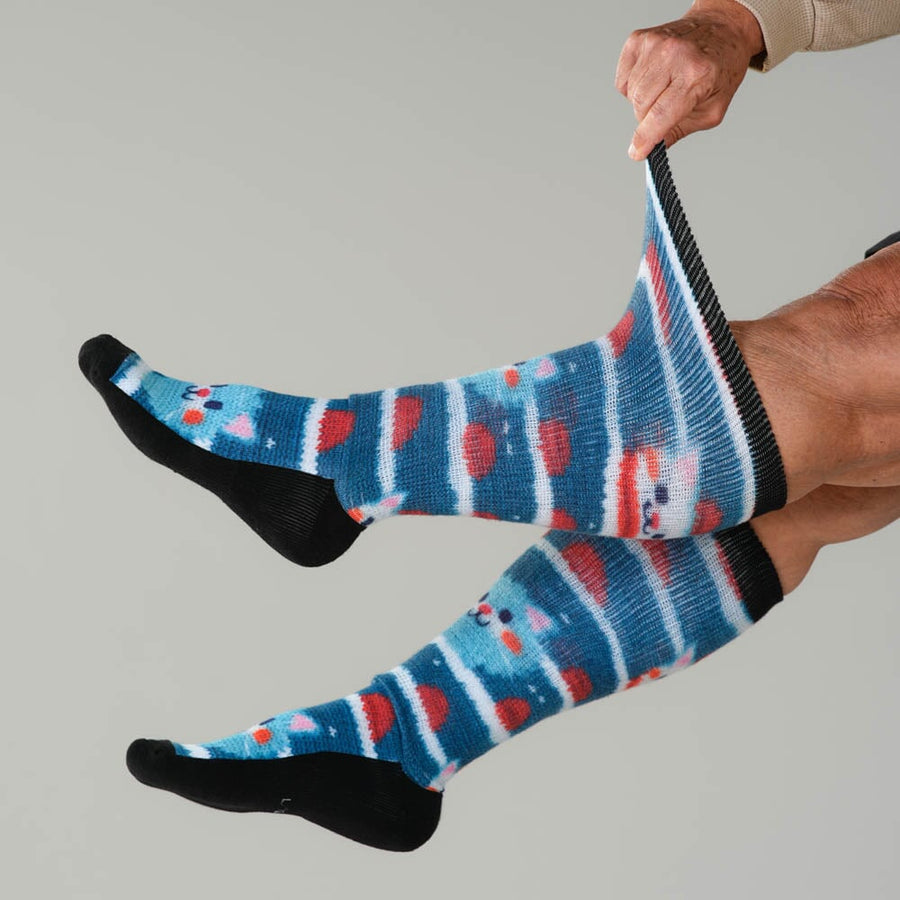 Knitty Kitty EasyStretch™ socks