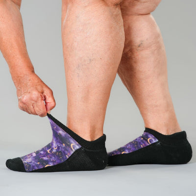 Lavender Night Ankle Socks