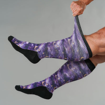 Lavender Night EasyStretch™ Socks