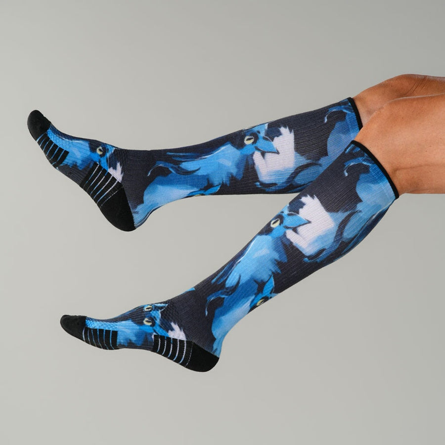 Midnight Meows Compression socks