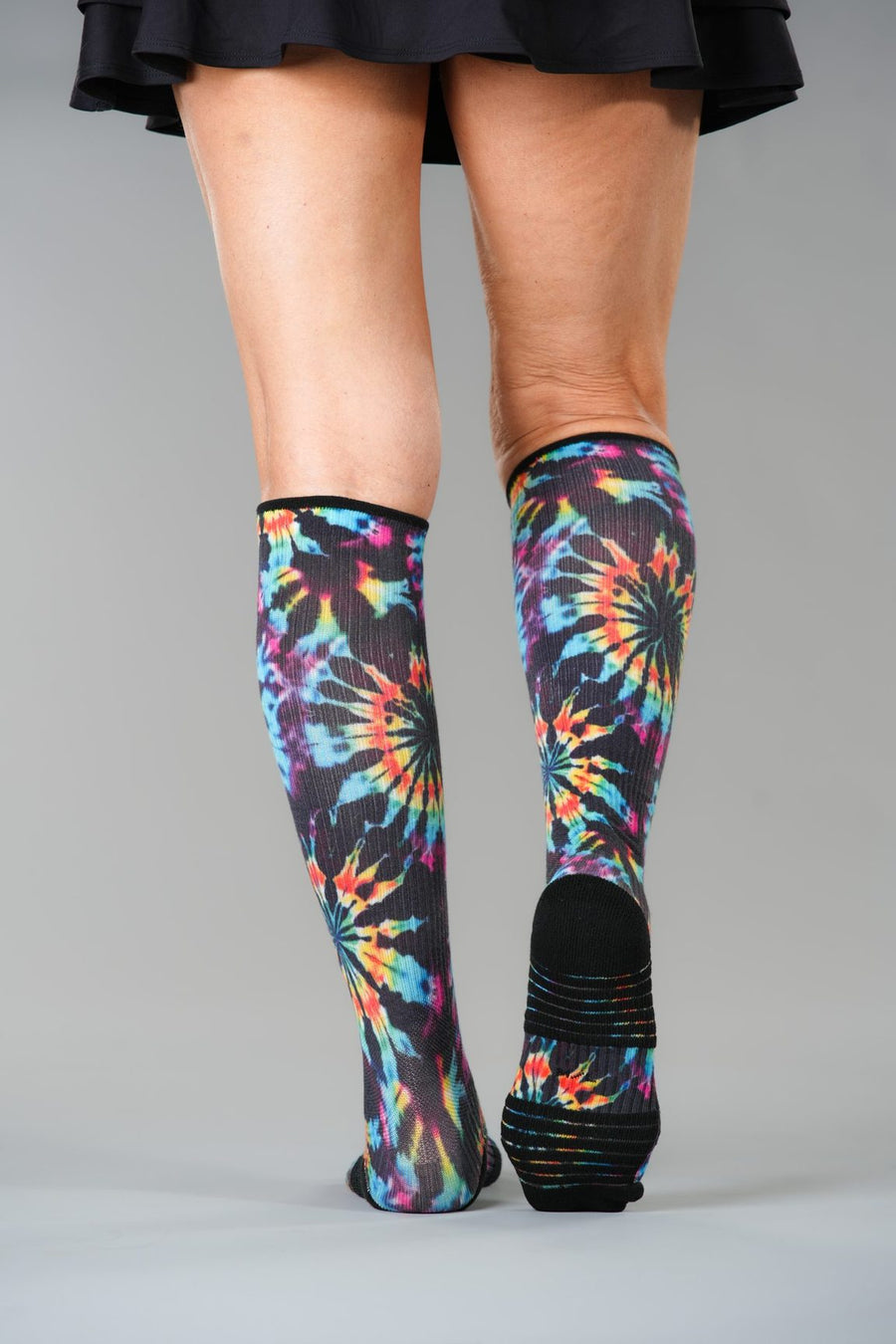 Rainbow Dye Compression socks