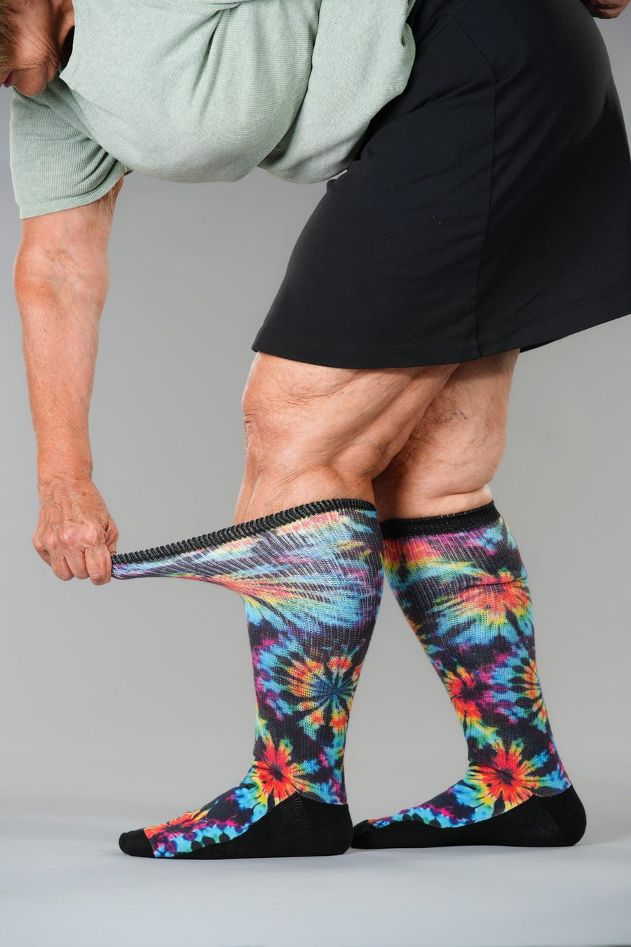 Rainbow Dye EasyStretch™ socks