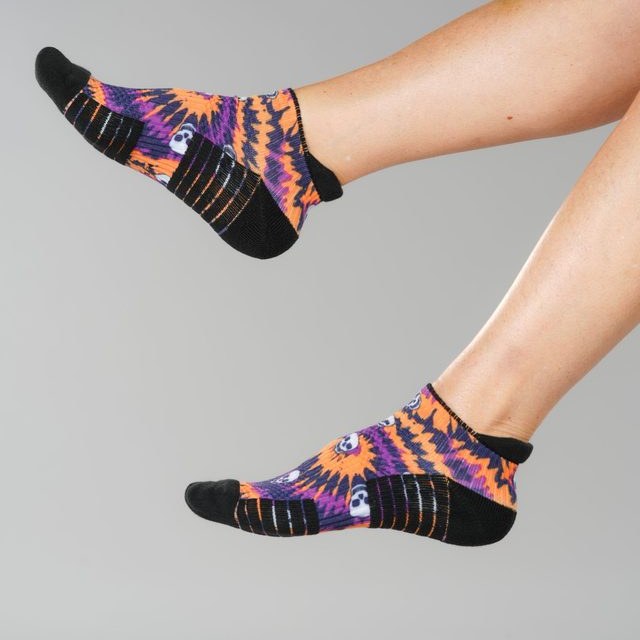 Halloween Tie Dye Ankle Compression socks