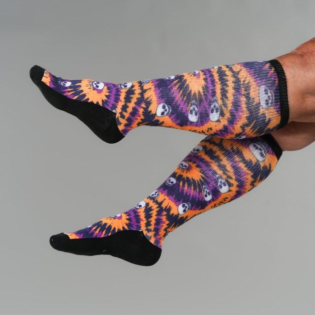 Halloween Tie Dye EasyStretch™ socks