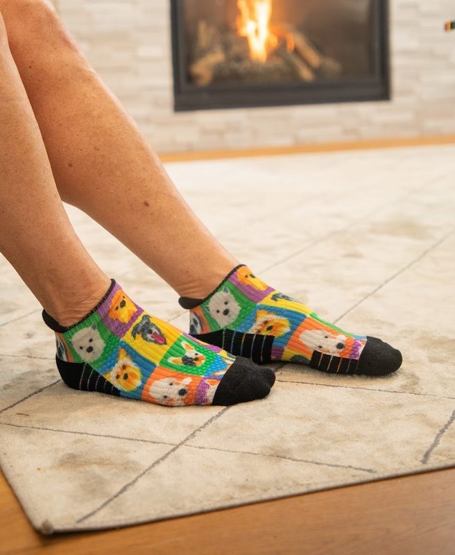 Black Ankle Compression Socks