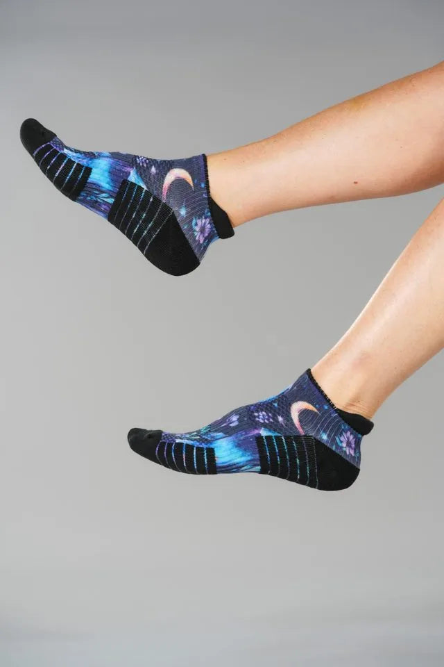 Crystals Ankle Compression socks