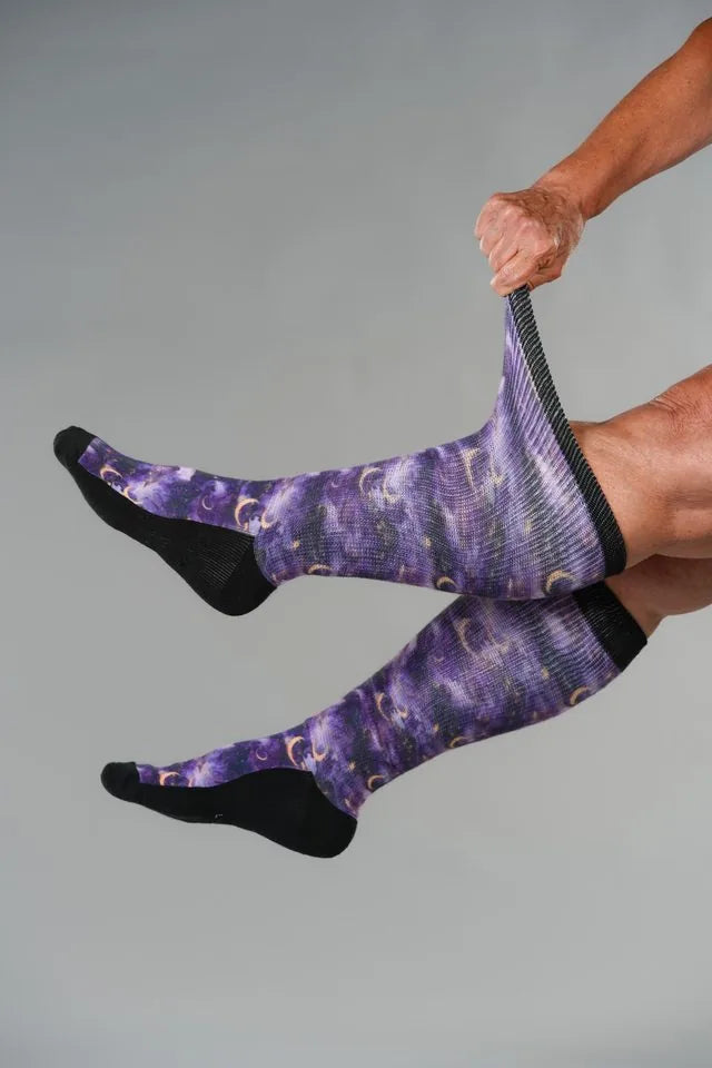Lavender Night EasyStretch™ socks