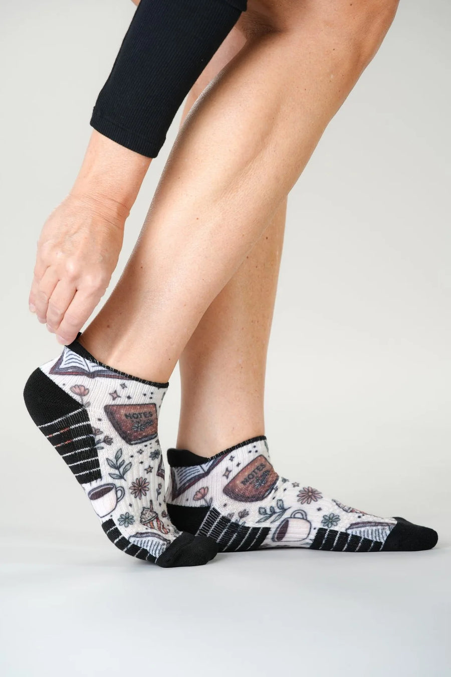Books and Brews Ankle Compression socks