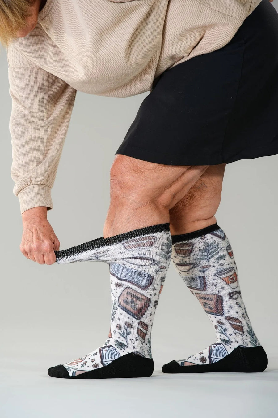 Books and Brews EasyStretch™ socks