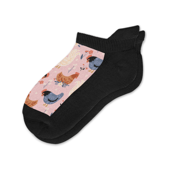 What The Cluck Ankle Socks