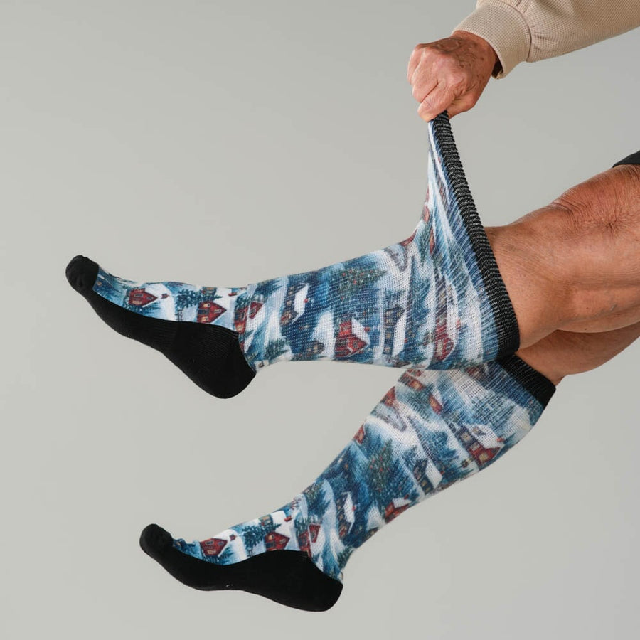 Winter Village EasyStretch™ socks